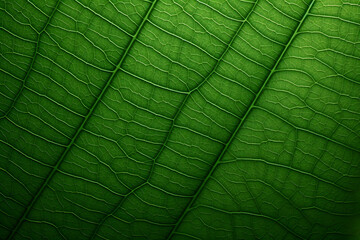green leaf background. 