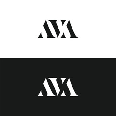 AVA logo. A V A design. White AVA letter. AVA, A V A letter logo design. Initial letter AVA linked circle uppercase monogram logo. A V A letter logo vector design.	
