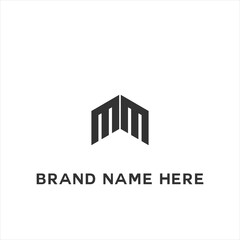 MM logo. M M design. White MM letter. MM, M M letter logo design. Initial letter MM linked circle uppercase monogram logo. M M letter logo vector design.	