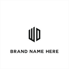 WD logo. W D design. White WD letter. WD, W D letter logo design. Initial letter WD linked circle uppercase monogram logo. W D letter logo vector design.	