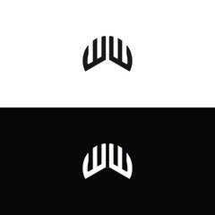 WW logo. W W design. White WW letter. WW, W W letter logo design. Initial letter WW linked circle uppercase monogram logo. W W letter logo vector design.	