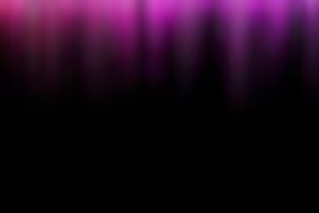 Abstract blurred background image of purple, pink, black colors gradient used as an illustration. Designing posters or advertisements.