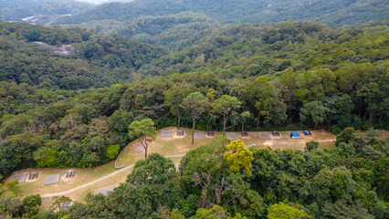 a mountains in Tai Mo Shan Country Park. Dec 22 2023