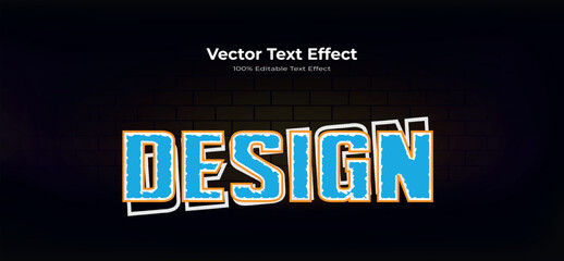 Editable text effects