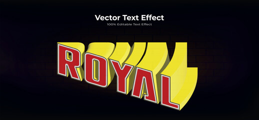 Editable text effects