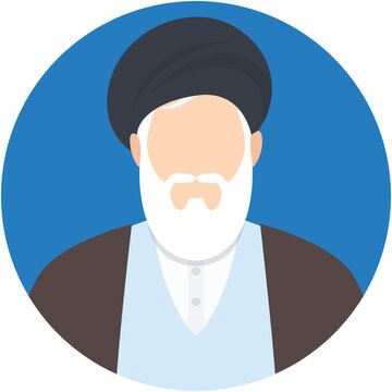 Muslim Scholar Vector Icon