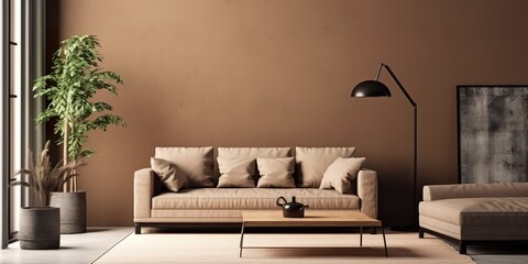 living room decoration with sofa