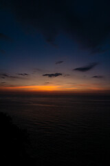 Andaman Sea sunset view. 