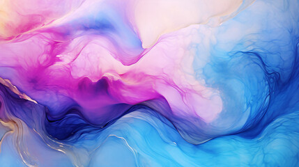 Fototapeta na wymiar Modern colorful curved background blue purple wave