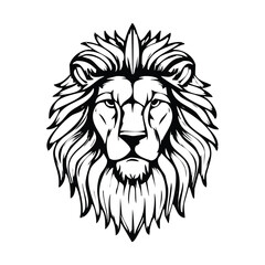 African Majesty Wild Power of the Jungle - Elegant Lion Symbol for Business, Brand, and Sport - Premium Vector Illustration and Tattoo Art