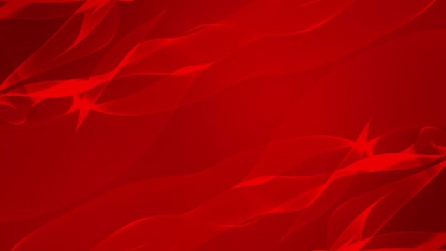 Red abstract background with moving transparent veil. Animation of abstract bright background with free space in the middle. It can be use vertically and horizontally.