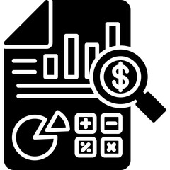 Financial Report Icon