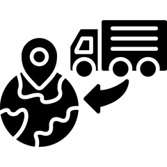 Naklejka premium Import Icon