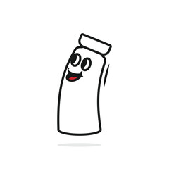 Cute smile watching water bottle design. Drink concept, Gym bottle, Drinking water, School water bottle, Fitness flask, Sports water bottle, Reusable water bottle