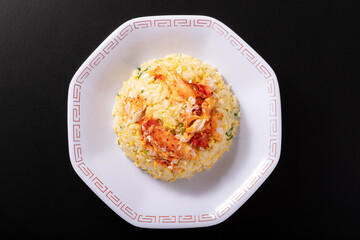 カニチャーハン　（花咲ガニ）