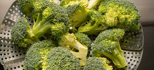 broccoli in a basket