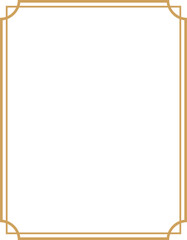 Decorative frame, vertical border template with 3.5:4.5 aspect ratio for social story post, svg cutout isolated.