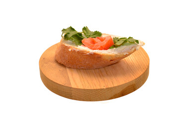 red fish isolated on white background