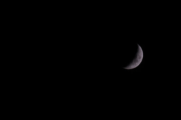 Obraz na płótnie Canvas moon in the night