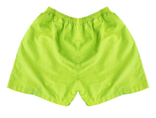 Green neon shorts