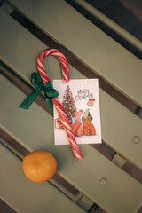 Still life that transmits the New Year's atmosphere