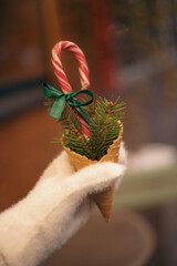 Still life that transmits the New Year's atmosphere