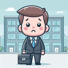 sad businessman