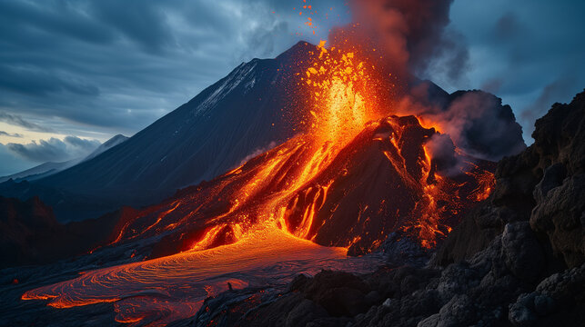 Volcanic Eruption 