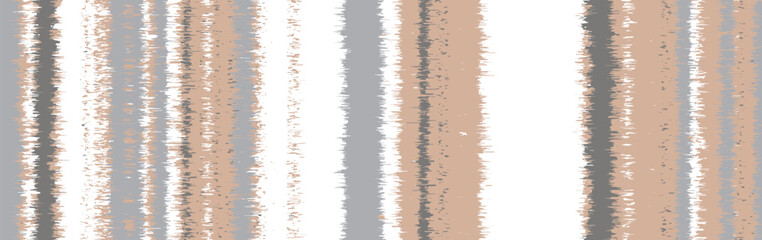 Modern ombre Vertical Stripe Seamless Repeat Vector Pattern Swatch. Ancient Indonesian weaving technique. Ombre, gradient, colorful. Abstract Washed Digital Watercolor Painting for surface print ikat 