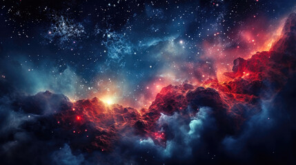 Starry Night Galaxy: A Stunning Cosmic Background