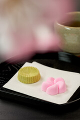 らくがん　和菓子イメージ