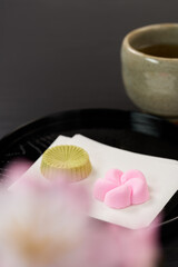 らくがん　和菓子イメージ