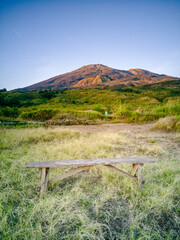 Enjoy the beautiful view right under the foot of Mount Ciremai.