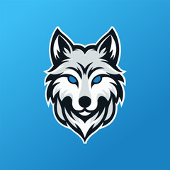 wolf logo - vector wolf head Art & Illustration