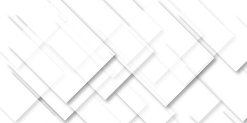 Modern and elegant geometric white and gray color background. Abstract white background with diamond and triangle shapes layered in modern layers of textured white transparent material in triangle