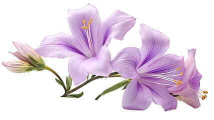 Iris flower isolated on white png transparent background