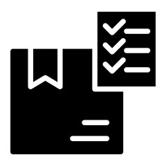 delivery checklist icon