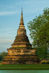 chedi in Sukhothai Historical Park