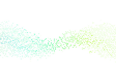 粒子のウェーブ背景