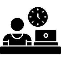 Remote work attire Icon