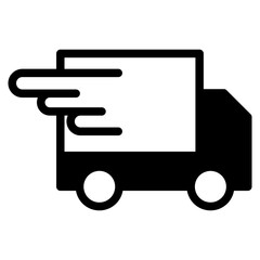  fast delivery service icon