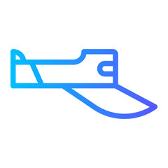 cap gradient icon