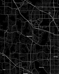 Maple Grove Minnesota Map, Detailed Dark Map of Maple Grove Minnesota