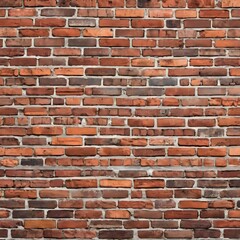 Obraz premium Old red brick wall background
