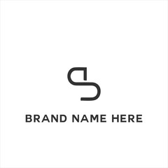 DS logo. D S design. White DS letter. DS, D S letter logo design. Initial letter DS linked circle uppercase monogram logo. D S letter logo vector design.	