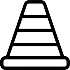 construction cone icon