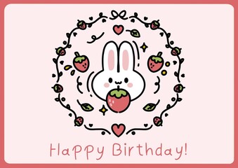 happy Birthday Lily Rabbit 2