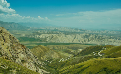 Toguz-Toro  pass  in Kyrgyzstan