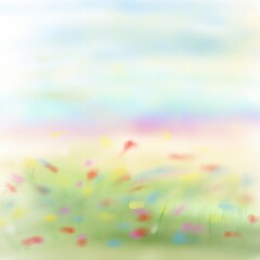 Obraz na płótnie Canvas Abstract spring background.