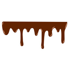 Chocolate Dripping Illustration